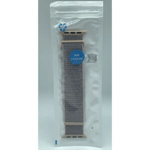 Nylon Band Compatible Apple‎ Watch 38 40 41mm Adjustable Stretch Solo Loop Pink